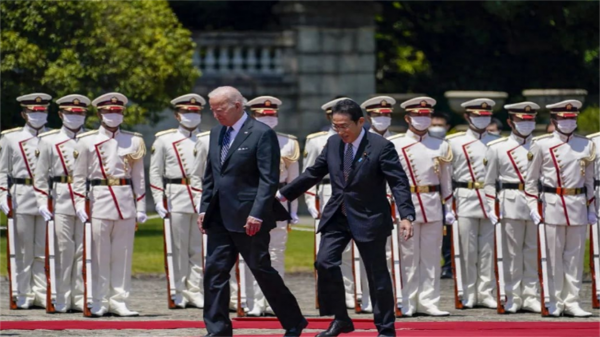 美国支持日本核污水排海岸田拿两百万美元见面礼感谢拜登