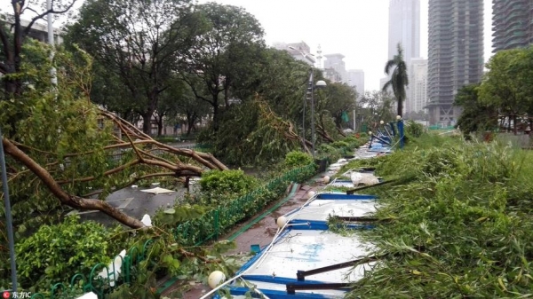 台风海葵靠近我国中,上海明后天开启外围台风雨