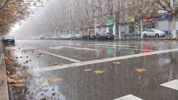 江苏气象发布:最低-4℃!雨夹雪!