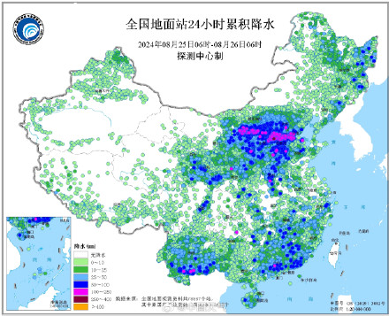 河北成全国降雨最猛的地方