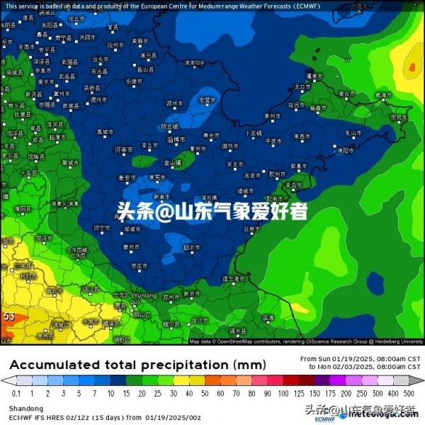 未来五天的天气预报