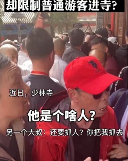杨迪疑包场少林寺 游客怒骂:我也是公民 他算啥？