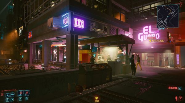 赛博朋克2077扭扭街橙装短裙位置图文介绍 2077夜店地点汇总快速怎么进
