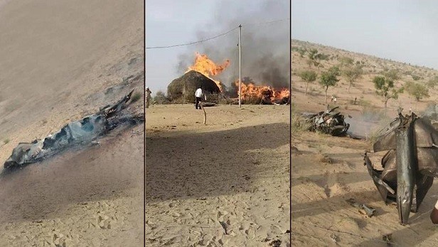 印空军米格-21坠毁，印媒：今年该型机已摔掉4架