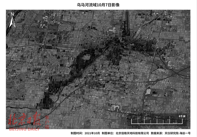 极端强降雨侵袭山西！从60万米高空看水灾有多严重