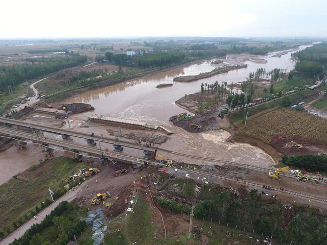 极端强降雨侵袭山西！从60万米高空看水灾有多严重