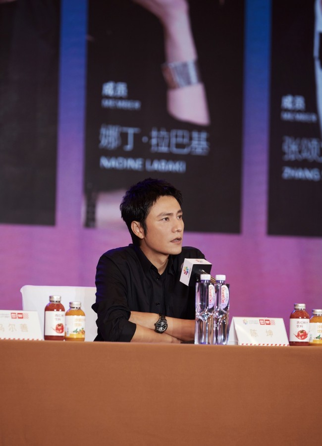 陈坤出席北京国际电影节第二场评委会媒体见面会