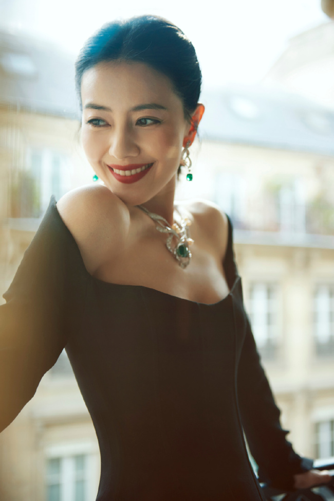 还是那么美！高圆圆巴黎晚宴优雅写真曝光