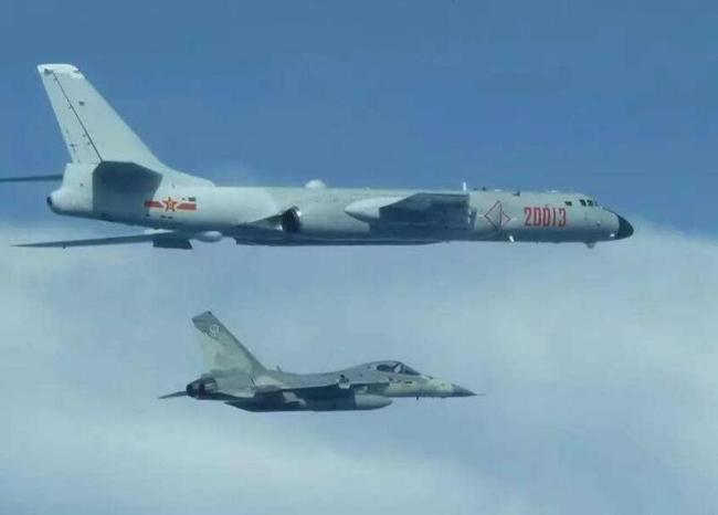 台当局振振有词：大陆军机今日两度进入台湾西南空域