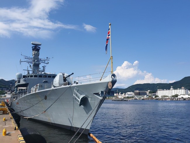 挑衅！英国护卫舰“里士满”号称正在通过台湾海峡