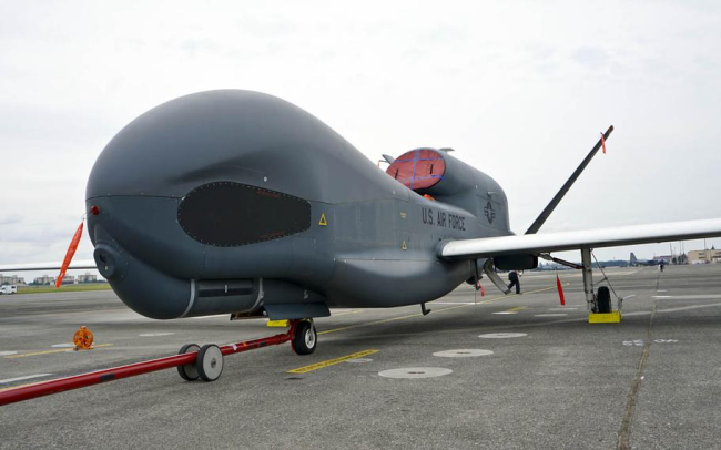 台空军罕见在台北部空域驱离疑似美军无人机